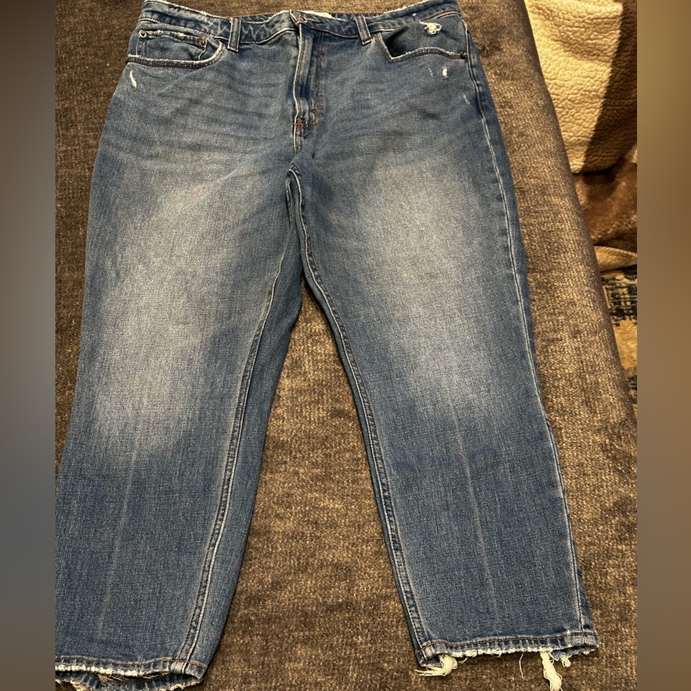 Abercrombie & Fitch Women's Blue Skinny Jeans